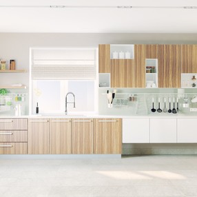 modern kitchen interior (CG concept)